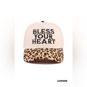 Zenana Bless Your Heart TWO TONE CANVAS COTTON CAP